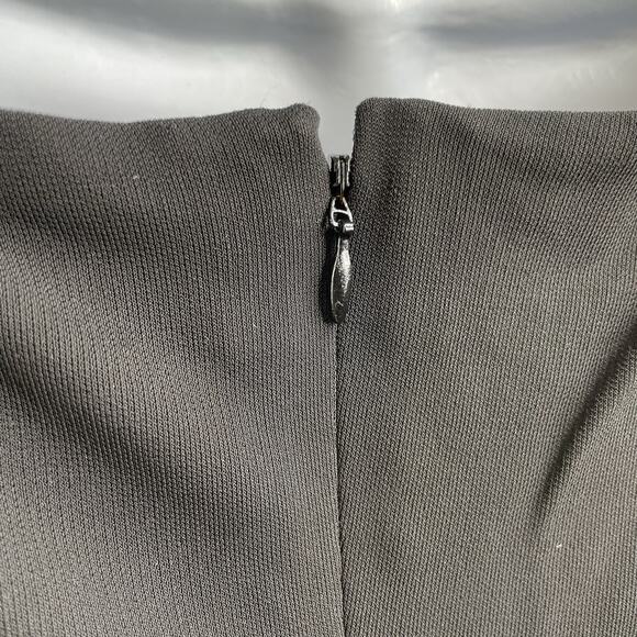 Talbot‎ Runhof Women's Black Bodycon Long Dress Size 2 Stretchy Pret Statement - Picture 8 of 16